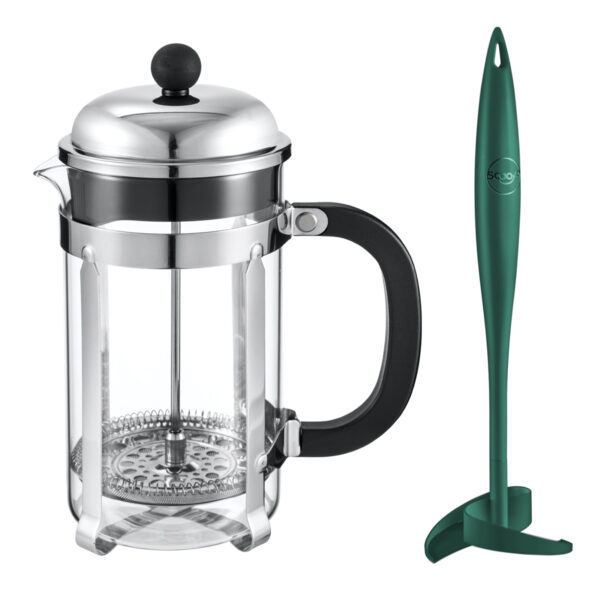 Teal Scoof and Cafetiere